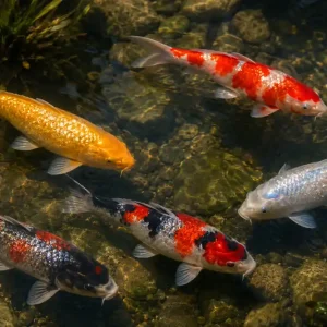 Must-Have Koi Ginrin (Glitzerkoi), Mix, 20-25 cm, Cyprinus carpio